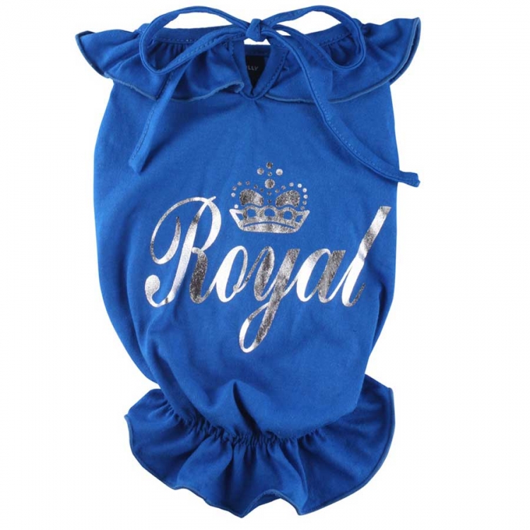 Hundehirtkleid Royal blau